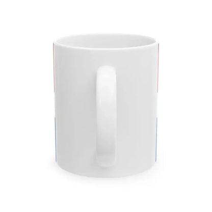 Flag of the Principality of Samos 1834-1912 (Greece) White Coffee Mug - Go Mug Yourself