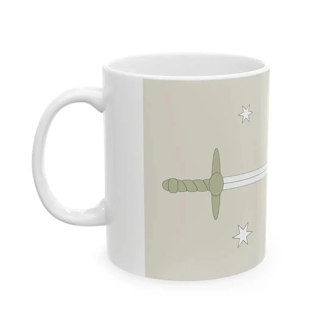 Flag of the Principality of Samtskhe (Georgia) White Coffee Mug - Go Mug Yourself