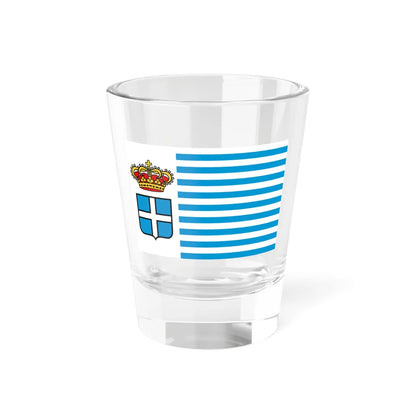 Flag of the Principality of Seborga current (Italy) Shot Glass 1.5oz 1.5oz - Go Mug Yourself