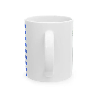 Flag of the Principality of Seborga (Italy) White Coffee Mug - Go Mug Yourself