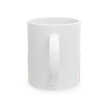 Flag of the province of Avellino (Italy) White Coffee Mug - Go Mug Yourself
