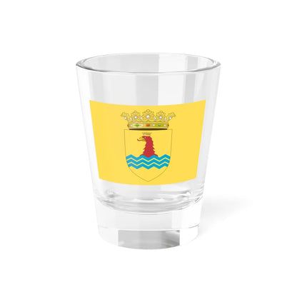 Flag of the Province of Basilicata (Italy) Shot Glass 1.5oz 1.5oz - Go Mug Yourself