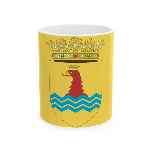 Flag of the Province of Basilicata (Italy) White Coffee Mug 11oz - Go Mug Yourself