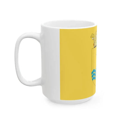 Flag of the Province of Basilicata (Italy) White Coffee Mug - Go Mug Yourself