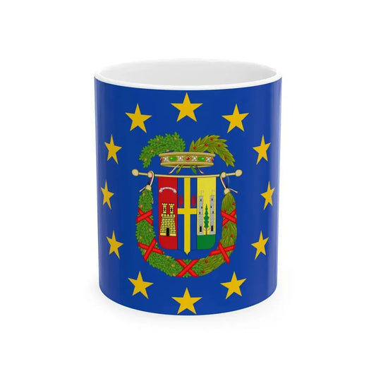 Flag of the Province of Belluno (Italy) White Coffee Mug 11oz - Go Mug Yourself
