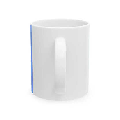 Flag of the Province of Brindisi (Italy) White Coffee Mug - Go Mug Yourself