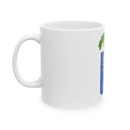 Flag of the Province of Brindisi (Italy) White Coffee Mug - Go Mug Yourself
