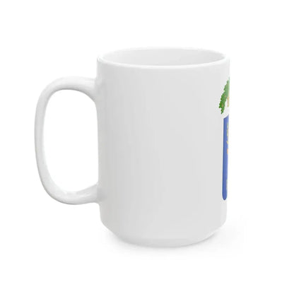Flag of the Province of Brindisi (Italy) White Coffee Mug - Go Mug Yourself