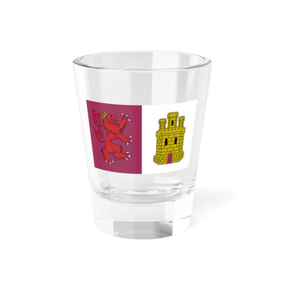 Flag of the province of Caceres (Spain) Shot Glass 1.5oz 1.5oz - Go Mug Yourself