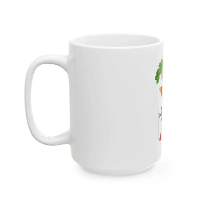 Flag of the Province of Catanzaro (Italy) White Coffee Mug - Go Mug Yourself