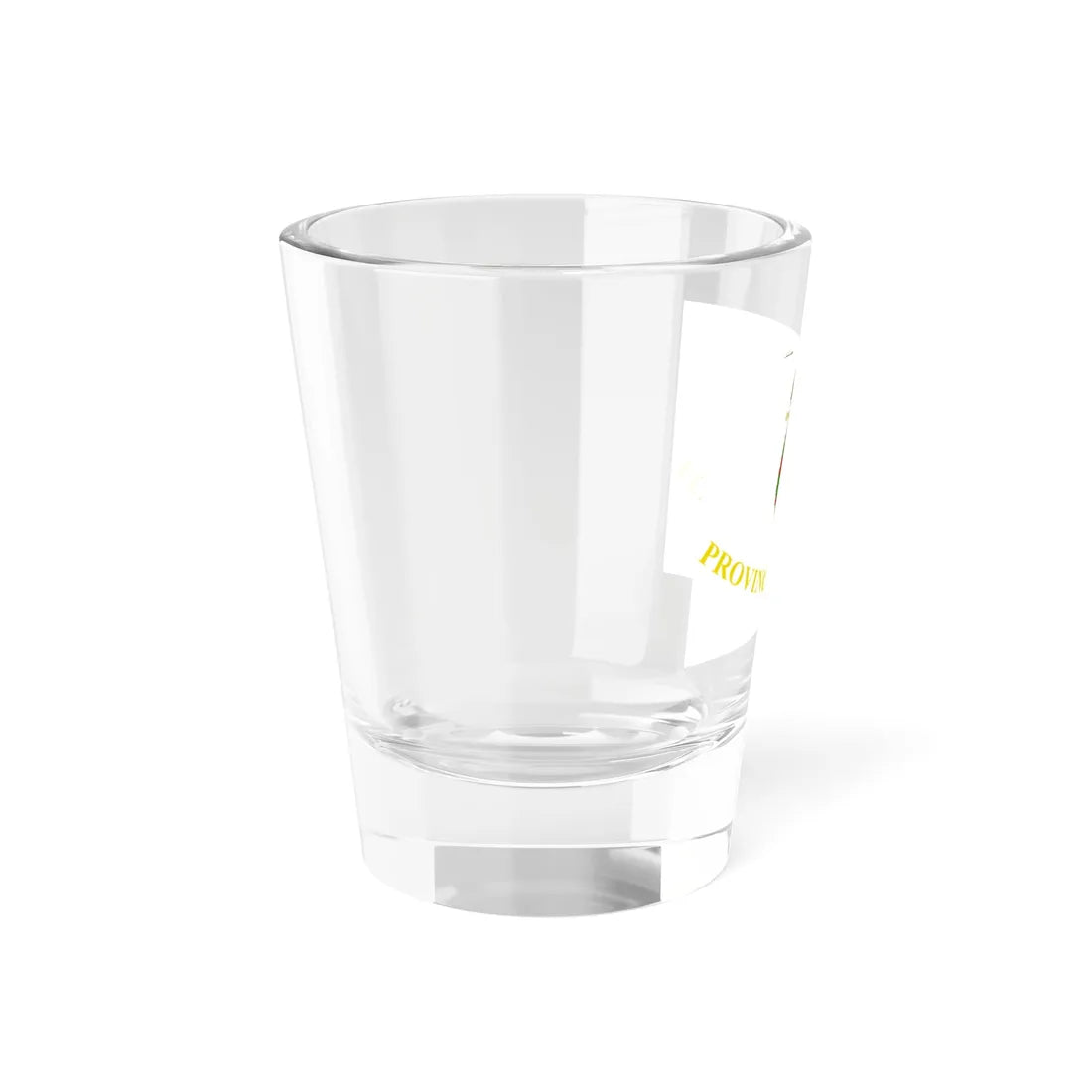 Flag of the province of Chieti (Italy) Shot Glass 1.5oz - Go Mug Yourself