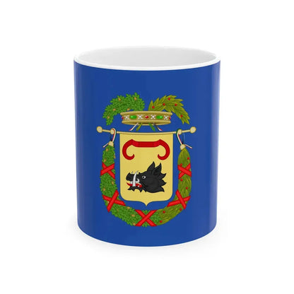 Flag of the province of Chieti Variant (Italy) White Coffee Mug 11oz - Go Mug Yourself