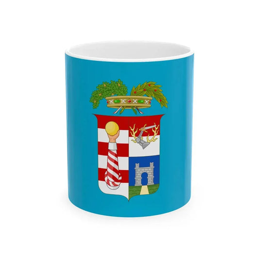 Flag of the Province of Cremona (Italy) White Coffee Mug 11oz - Go Mug Yourself