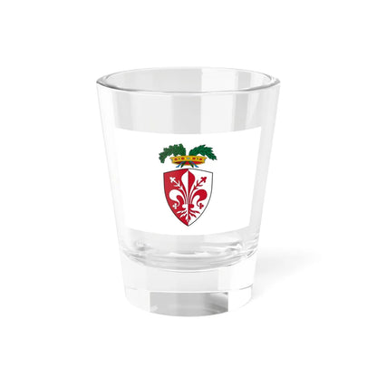Flag of the Province of Florence (Italy) Shot Glass 1.5oz 1.5oz - Go Mug Yourself