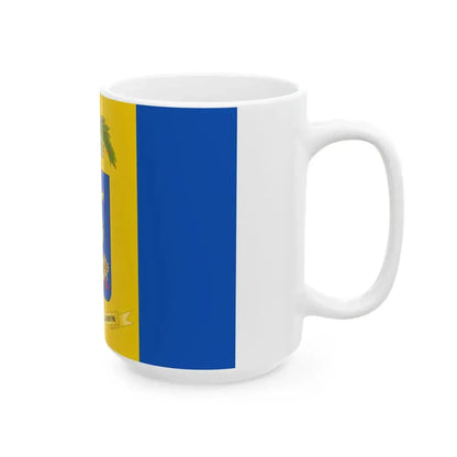 Flag of the Province of Frosinone (Italy) White Coffee Mug - Go Mug Yourself