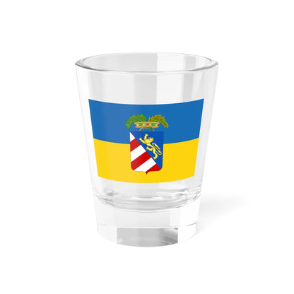 Flag of the Province of Gorizia (Italy) Shot Glass 1.5oz 1.5oz - Go Mug Yourself