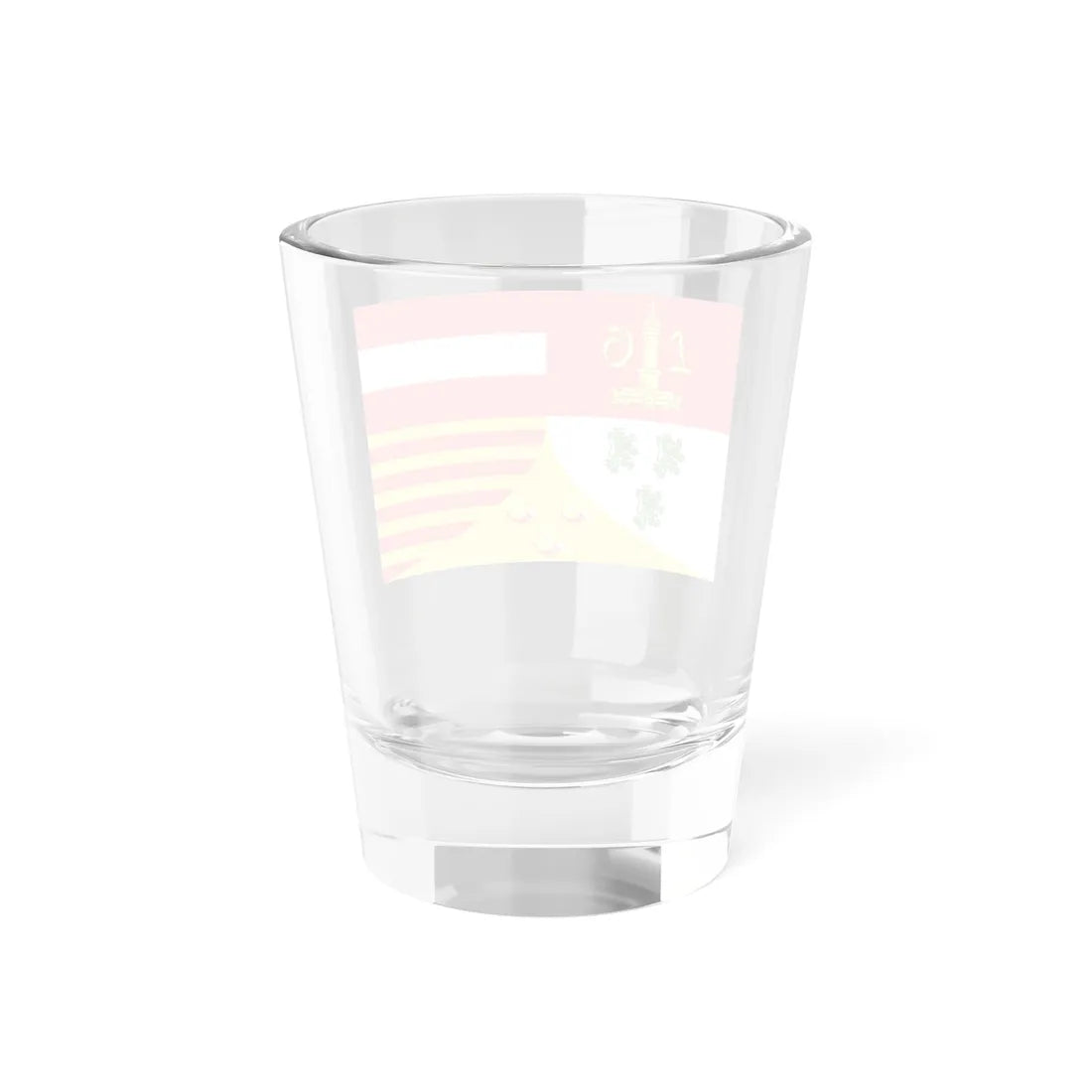Flag of the Province of Liège (Belgium) Shot Glass 1.5oz - Go Mug Yourself