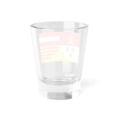 Flag of the Province of Liège (Belgium) Shot Glass 1.5oz - Go Mug Yourself