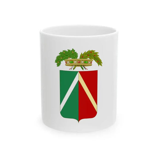 Flag of the Province of Lodi (Italy) White Coffee Mug 11oz - Go Mug Yourself