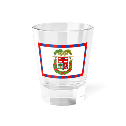 Flag of the Province of Mantua (Italy) Shot Glass 1.5oz 1.5oz - Go Mug Yourself