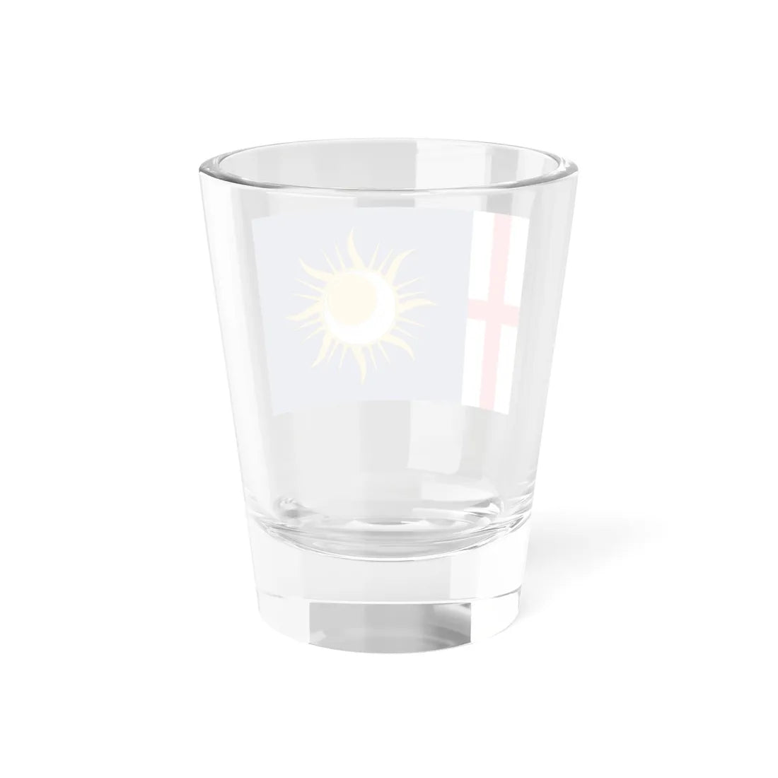 Flag of the Province of Milan (Italy) Shot Glass 1.5oz - Go Mug Yourself