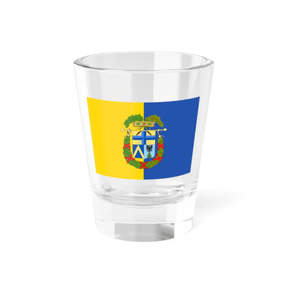 Flag of the province of Modena (Italy) Shot Glass 1.5oz 1.5oz - Go Mug Yourself