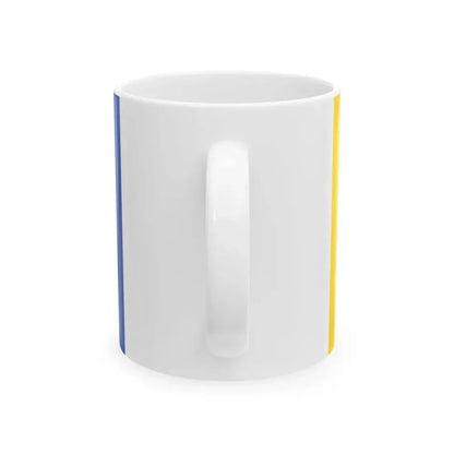 Flag of the province of Modena (Italy) White Coffee Mug - Go Mug Yourself