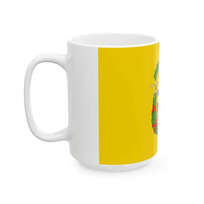 Flag of the province of Modena (Italy) White Coffee Mug - Go Mug Yourself