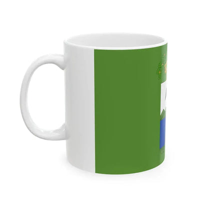 Flag of the Province of Nuoro (Italy) White Coffee Mug - Go Mug Yourself