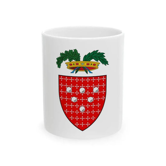 Flag of the Province of Ogliastra (Italy) White Coffee Mug 11oz - Go Mug Yourself