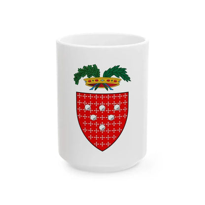 Flag of the Province of Ogliastra (Italy) White Coffee Mug 15oz - Go Mug Yourself