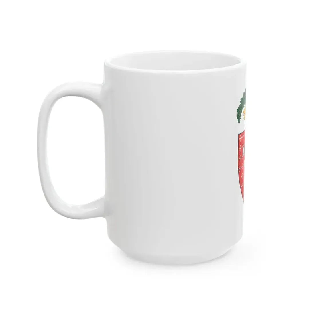 Flag of the Province of Ogliastra (Italy) White Coffee Mug - Go Mug Yourself