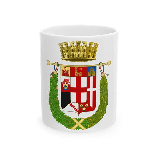Flag of the Province of Padua 2 (Italy) White Coffee Mug 11oz - Go Mug Yourself