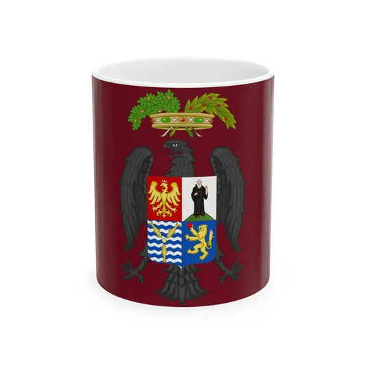 Flag of the Province of Palermo (Italy) White Coffee Mug 11oz - Go Mug Yourself