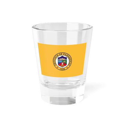 Flag of the Province of Pangasinan (Philippines) Shot Glass 1.5oz 1.5oz - Go Mug Yourself