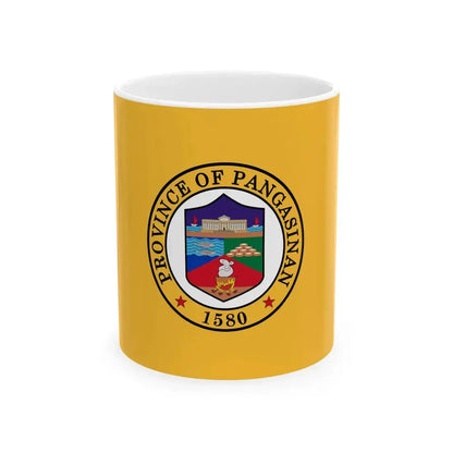 Flag of the Province of Pangasinan (Philippines) White Coffee Mug 11oz - Go Mug Yourself