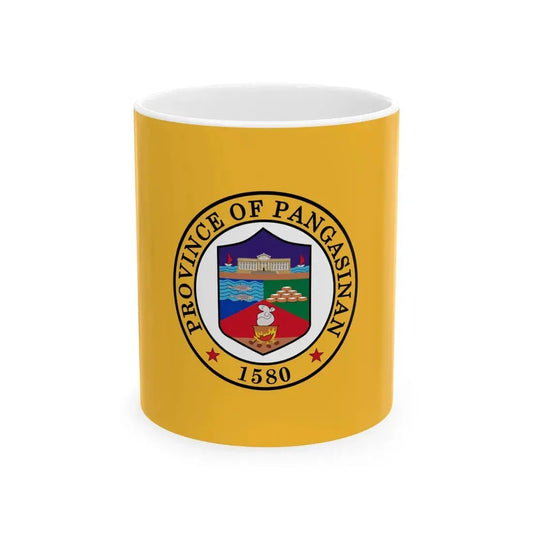 Flag of the Province of Pangasinan (Philippines) White Coffee Mug 11oz - Go Mug Yourself