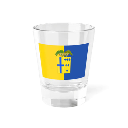 Flag of the province of Parma (Italy) Shot Glass 1.5oz 1.5oz - Go Mug Yourself