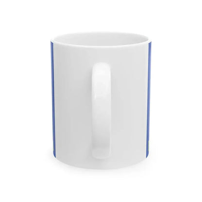Flag of the Province of Pescara (Italy) White Coffee Mug - Go Mug Yourself