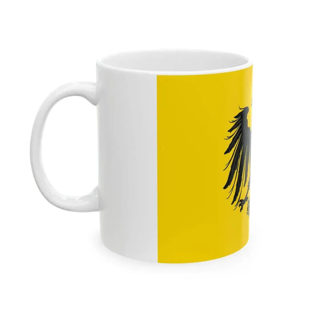 Flag of the province of Pisa (Italy) White Coffee Mug - Go Mug Yourself