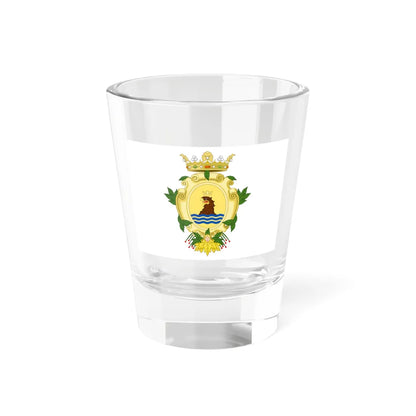 Flag of the Province of Potenza (Italy) Shot Glass 1.5oz 1.5oz - Go Mug Yourself
