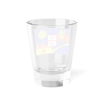 Flag of the province of Reggio Emilia (Italy) Shot Glass 1.5oz - Go Mug Yourself