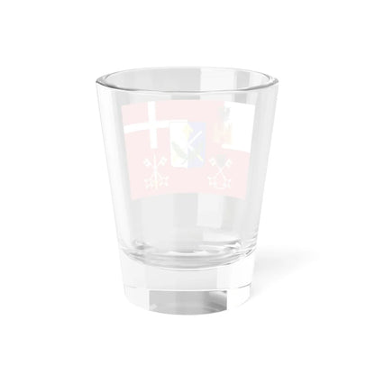 Flag of the Province of Sondrio (Italy) Shot Glass 1.5oz - Go Mug Yourself