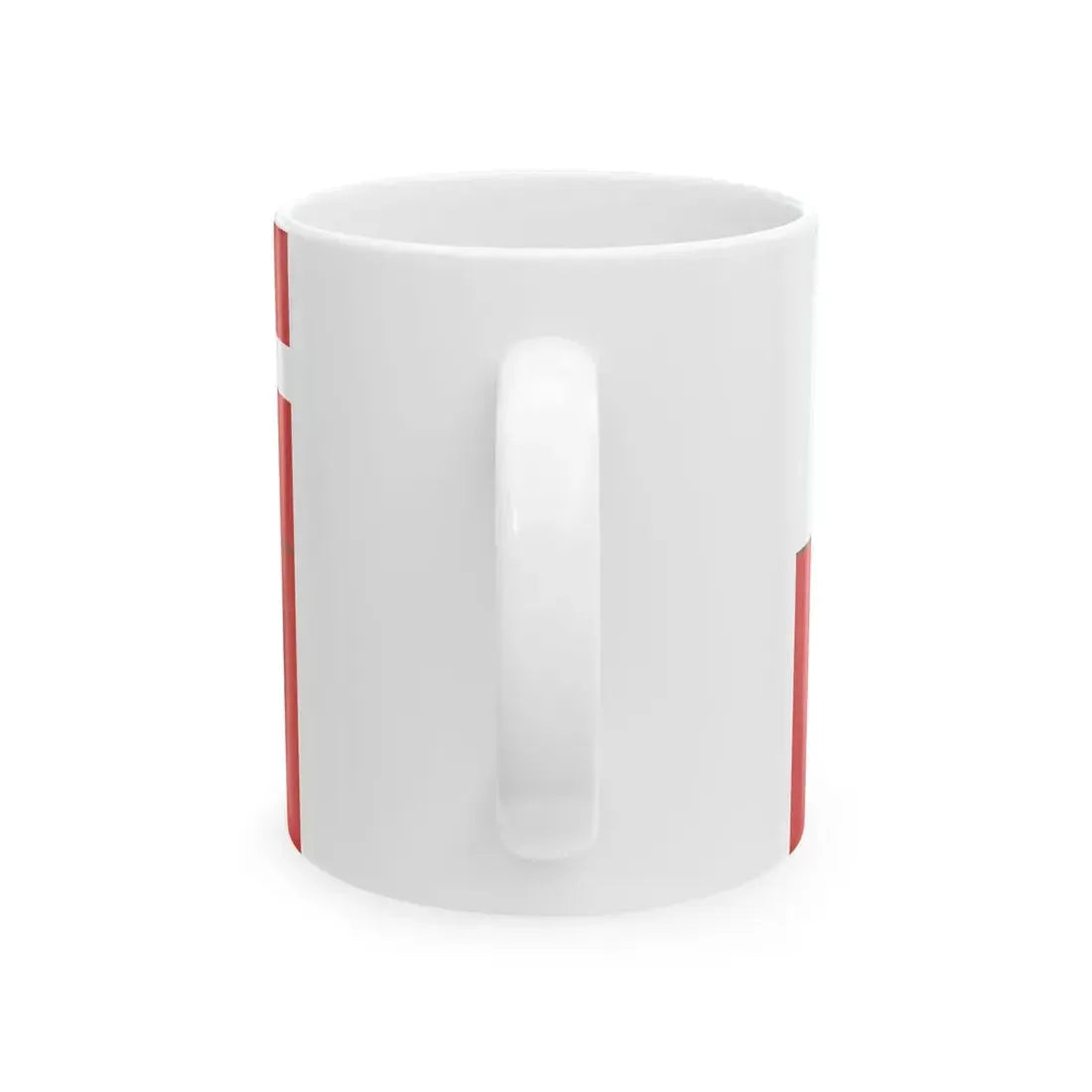 Flag of the Province of Sondrio (Italy) White Coffee Mug - Go Mug Yourself