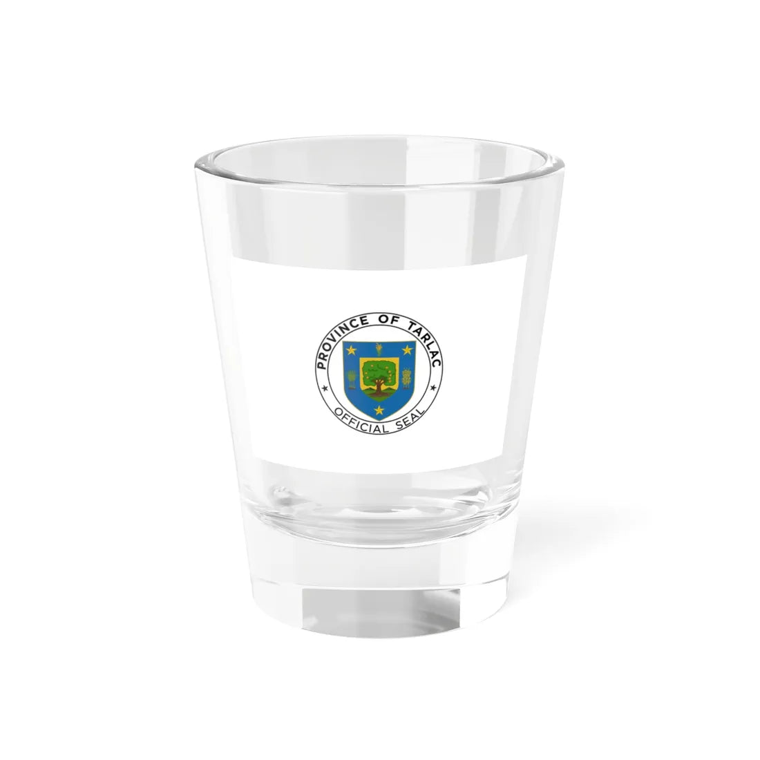 Flag of the Province of Tarlac (Philippines) Shot Glass 1.5oz 1.5oz - Go Mug Yourself