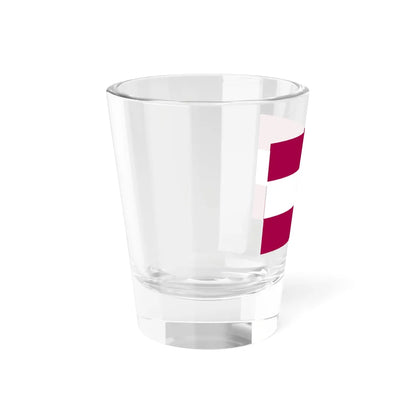 Flag of the Province of Trento (Italy) Shot Glass 1.5oz - Go Mug Yourself