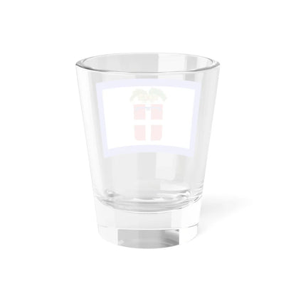 Flag of the Province of Turin (Italy) Shot Glass 1.5oz - Go Mug Yourself
