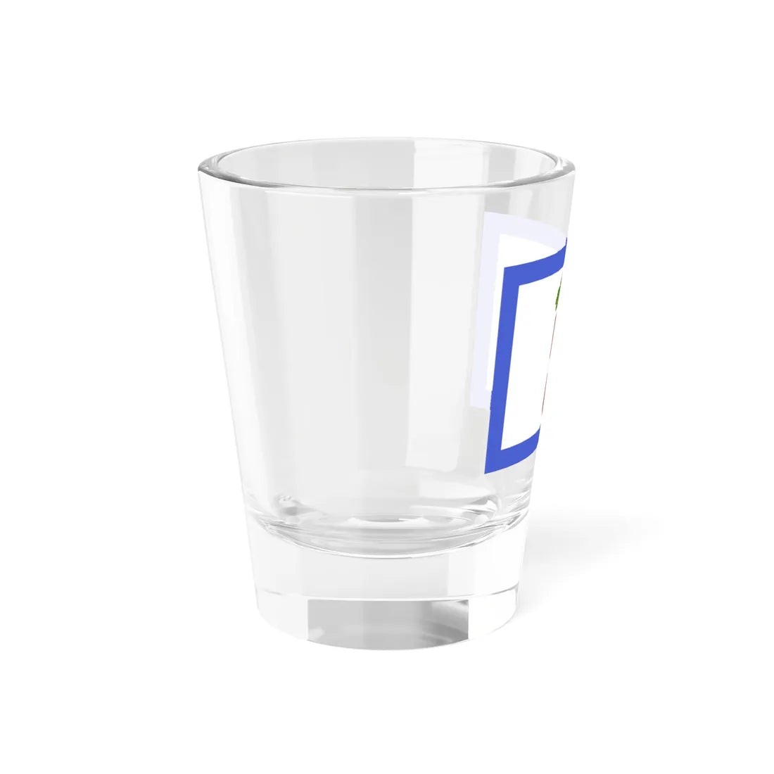 Flag of the Province of Turin (Italy) Shot Glass 1.5oz - Go Mug Yourself