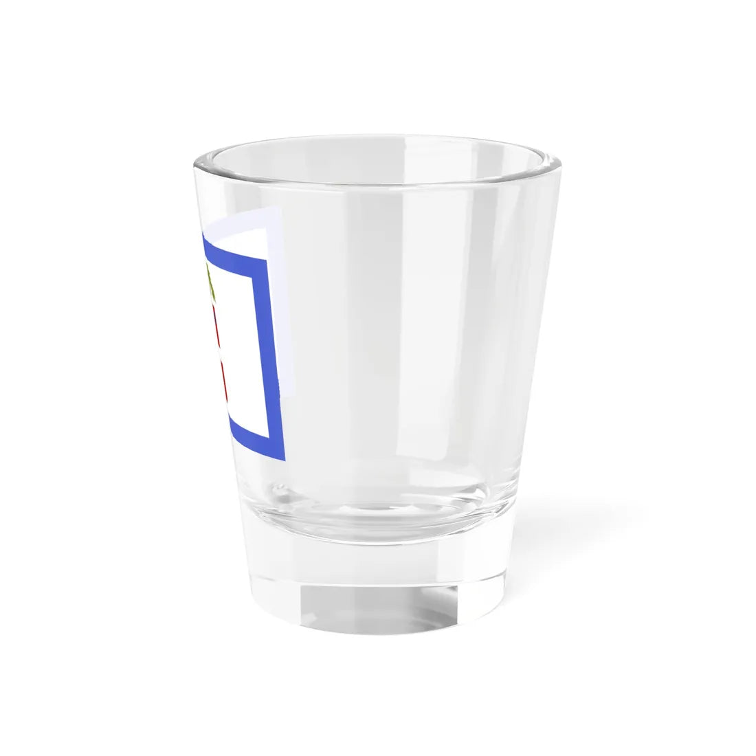 Flag of the Province of Turin (Italy) Shot Glass 1.5oz - Go Mug Yourself