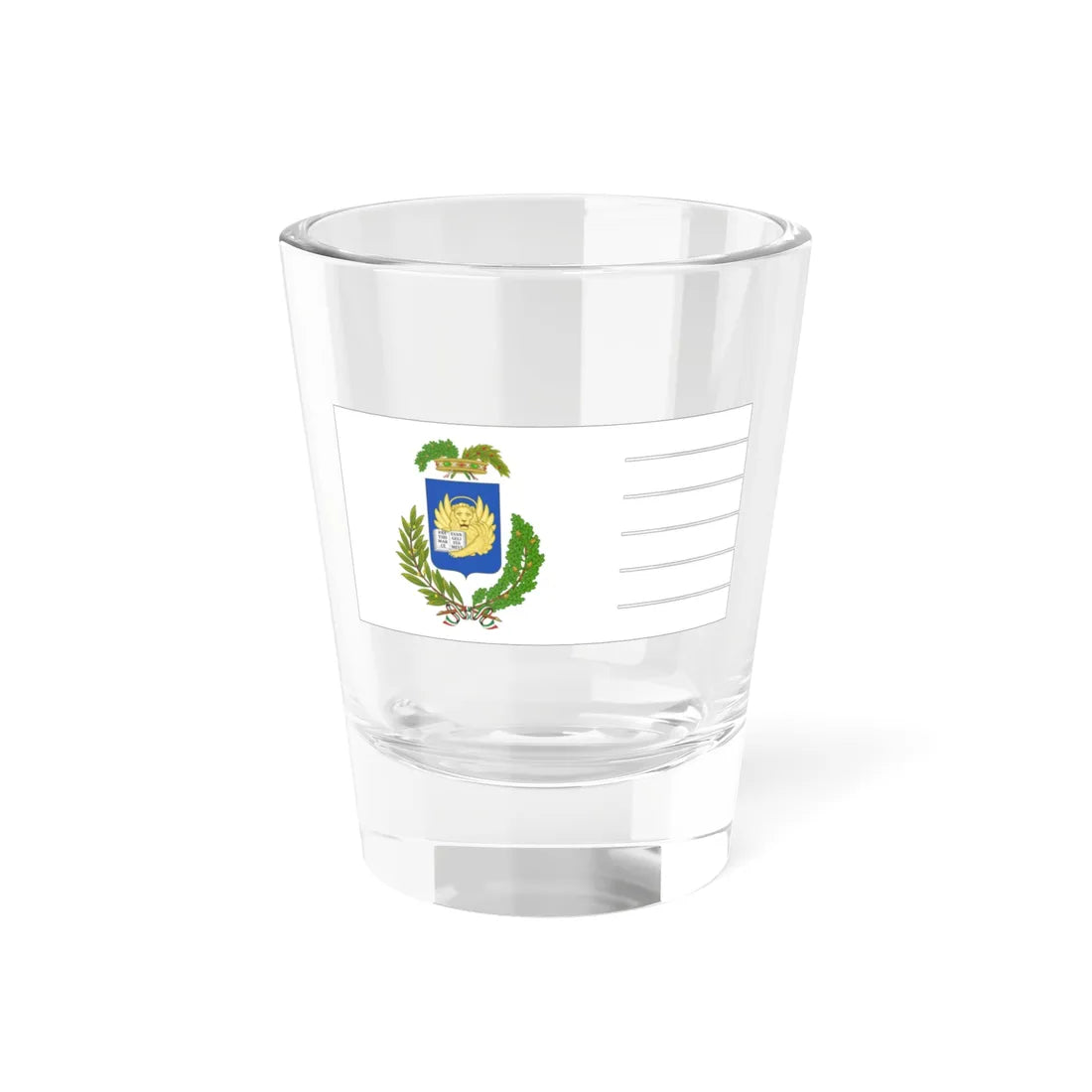 Flag of the Province of Venice (Italy) Shot Glass 1.5oz 1.5oz - Go Mug Yourself